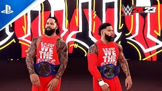 WWE 2K23 - The Usos vs. The Judgement Day Royal Rumble 2023