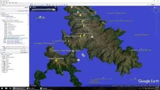 How to simulate a whole planet sea water level rise on google earth super easy