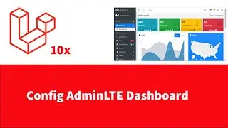 Laravel 10 - Create WebApp Template Using AdminLTE Dashboard - Part 3