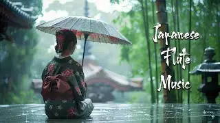 Tranquil Rainy Morning - Japanese Flute Music For Meditation, Soothing, Healing, Stress Relief