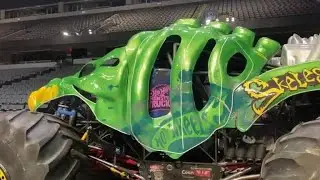 Behind the scenes of Hot Wheels Monster Trucks Live Glow Party