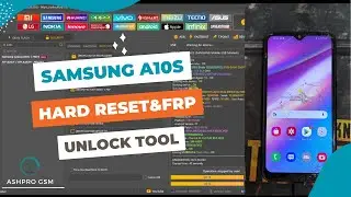 Samsung a10s hard reset & frp unlock tool 💚 One click