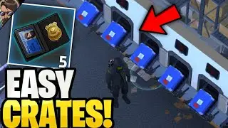 I OPENING THE BEST CRATES! (ALL BLUE CRATES..) POLICE STATION IN LDOE|Last Day on Earth: Survival