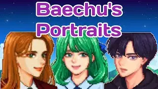 Baechu's Portraits - Stardew Valley Mod 1.5.6