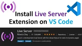 How to Install Live Server in VS Code? | Liver Server | VS Code Extension |