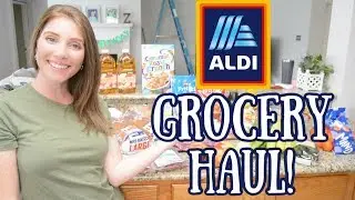 ALDI GROCERY HAUL WITH PRICES | Family of 5 Grocery Haul