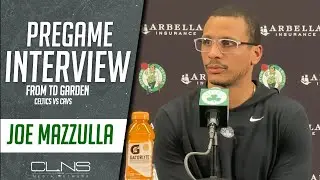 Joe Mazzulla REACTS to Celtics SIGNING Drew Peterson | Boston Pregame Interview