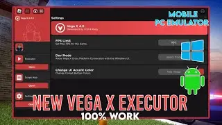 Vega X Executor Mobile New Executor No Key ! Better than Fluxus Executor, Delta Executor & Codex