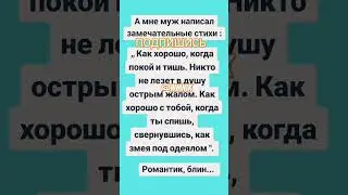 Анекдот про стих