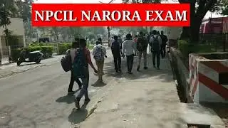 NPCIL NARORA EXAM 2022 || Rajghat Narora || SA/ST examination || Technical Attendent