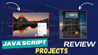 Java Script Projects Review | Calculator | Life Timer | Dice spin | Audio