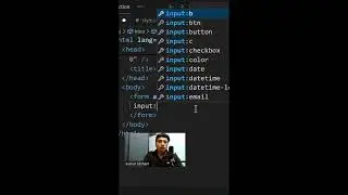 How to create Text box in HTML | Form desing in html | VS Code shortcut Keys | Learn HTML CSS