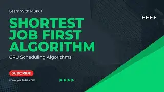 SJF (Shortest Job First) | CPU Scheduling Algorithm | Operating System | Easy Explanation