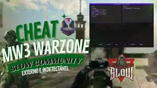 O MELHOR E MAIS SEGURO CHEAT DE MW3 WARZONE! *INDETECTÁVEL* ✶ SLOW COMMUNITY ✶