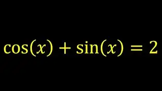 👉 cos + sin = 2 👈