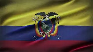 🚩Ecuador Flag Waving | GREEN SCREEN & CHROMA MATTE🚩