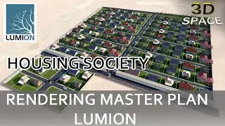 Society master plan 3D rendering in lumion