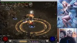 Uber Diablo Clone Battle - Druid and Assassin Double Team - PATH of DIABLO