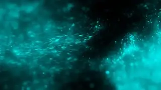 BLUE PARTICLES EFFECTS CINEMATIC BACKGROUND VIDEO