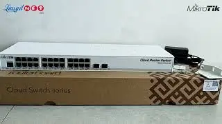 MIKROTIK CRS326 24G 2S+RM CLOUD ROUTER SWITCH  -  (92269)