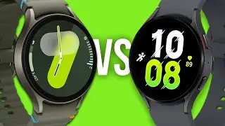 Comparativo: GALAXY WATCH 7 vs GALAXY WATCH 5 - O que muda? Qual comprar?