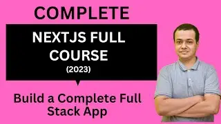 NextJS 13 Full Course 2023 | Build a Full Stack App in NextJS