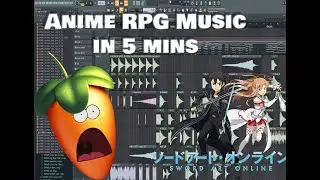 How to make Epic RPG Anime Uplifting Music in 5mins || FL Studio Tutorial