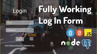 Backend - How to make login form | Fully working login form Part - 2