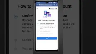 Your Account has been locked Problem Confirm Your Identity 😭 How to Unlock Fb Account