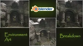 Blender Tutorial | Breakdown of Ancient temple gate | A quick guideline to create Environment art