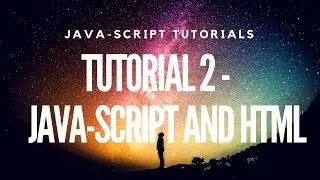 Learn JavaScript Tutorial 2 - The JavaScript Template In An HTML Document