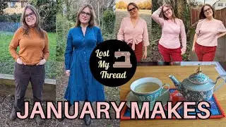 January 2024 Sewing Round Up