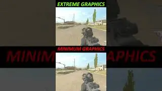 Extreme Graphics VS Minimum Graphics - COD MW 3