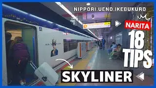 Narita Airport to Tokyo | FASTEST train to Ueno, Nippori, Ikebukuro | SKYLINER | Japan Travel Guide