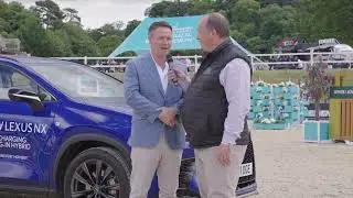 Michael Owen Visits the International Arena | Dodson & Horrell Bolesworth International Horse Show