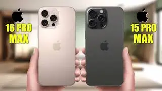 iPHONE 16 PRO MAX VS iPHONE 15 PRO MAX