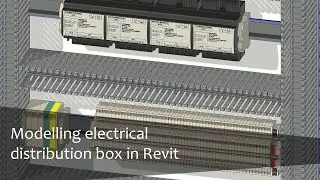 Modelling electrical distribution box in Revit