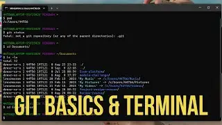 5 Important Git Commands to Learn How to Use the Terminal (Git Bash / Terminal)