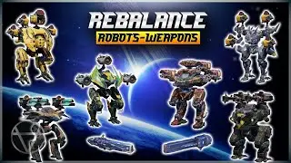 [WR] 🔥 Angler NERF Trident BUFF & More - Rebalance | War Robots