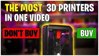 INSANE 33 3D Printers Reviewed in 9 Months!