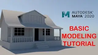 Autodesk Maya House Modeling Tutorial