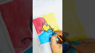 Aesthetic Mini Canvas Painting Ideas for Beginners | Acrylic Tutorial #MiniCanvas #zarmeenasmeerart