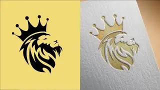 Adobe Illustrator Tutorial: Draw Lion Face Mascot Logo Design | Professional Logo