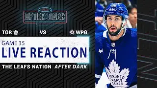 Maple Leafs vs Winnipeg Jets LIVE POST GAME | Game 35 Reaction