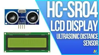 Using Ultrasonic Distance Sensor HC-SR04 with LCD Display and Arduino