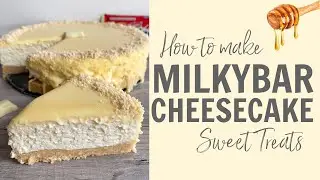 How to make a Milkybar Cheesecake! No Bake! Recipe #Shorts