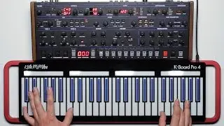 K-Board Pro 4 MPE Controller Controlling the OB-6