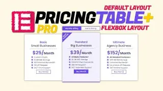 🔴Elementor Pro Pricing Table: A Step-by-Step Tutorial [Templates Included]