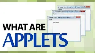 What are Applets | Web Based Applets | Examples of Web Based Applets | Applet Vs Subroutine