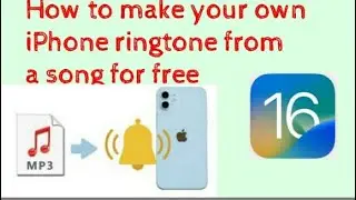 How to set any song as ringtone on iPhone  2022 ios 16